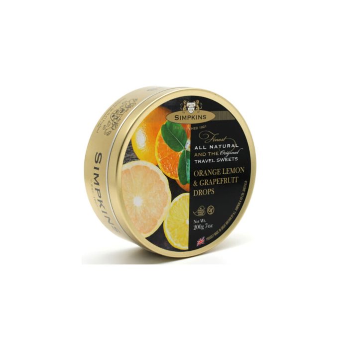 Simpkins Orange Lemon Grapefruit 200g