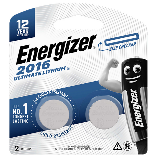 Energizer Ultimate Child Shield Cr2016 2 Pack