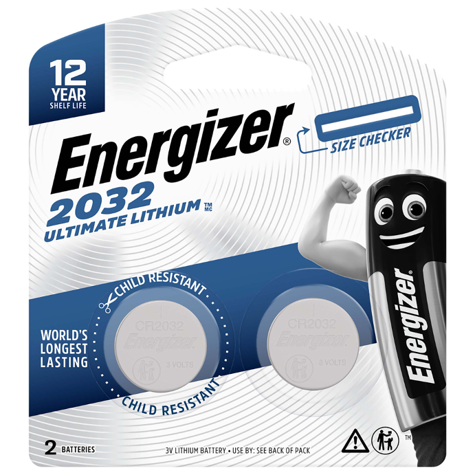 Energizer Ultimate Child Shield Cr2032 2 Pack