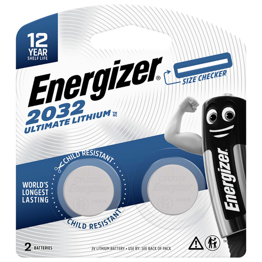 Energizer Ultimate Child Shield Cr2032 2 Pack