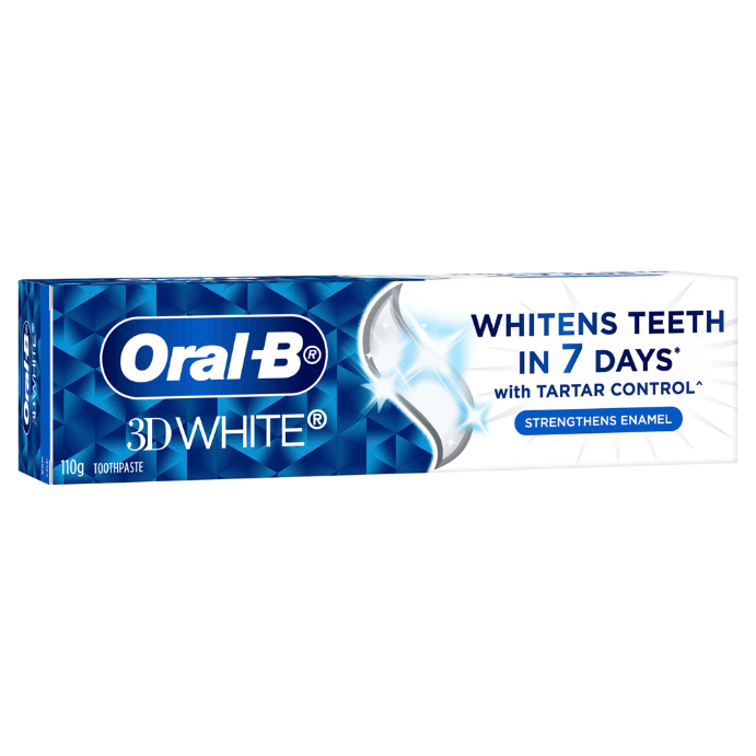 Oral-B 3D White Strengthens Enamel Toothpaste 110g