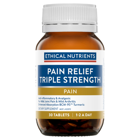 Ethical Nutrients Pain Relief Triple Strength 30 Tablets