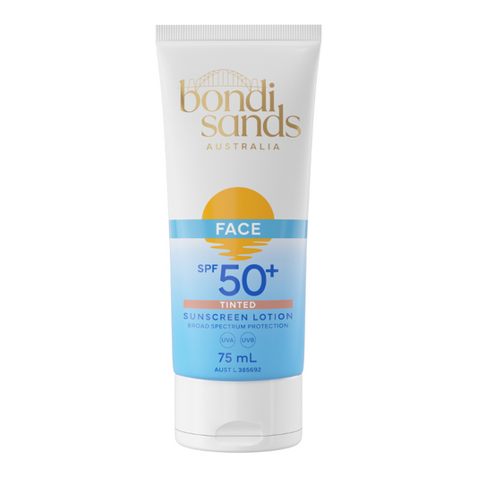 Bondi Sands Face SPF50+ Tinted Sunscreen Lotion 75mL