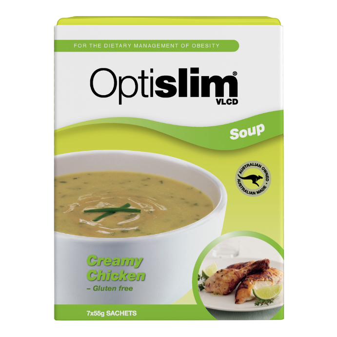 OPTISLIM VLCD Soup Creamy Chicken 7 x 55g