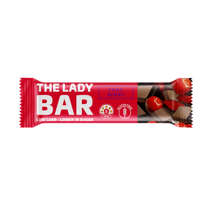 THE LADY SHAKE Bar Choc Berry 50g