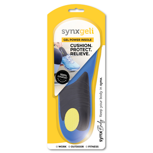 Synx Synxgeli Power Insoles Large 1 Pair