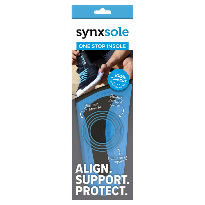 Synx Synxsole One Stop Insole Small 1 Pair