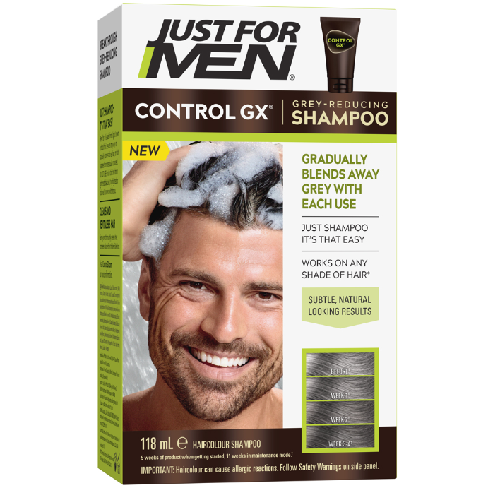 Just For Men Control GX Grey Reduce Shampoo 118mL