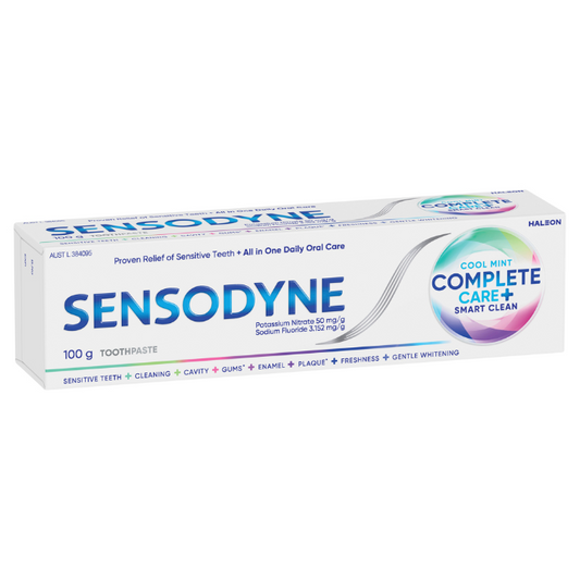 Sensodyne Cool Mint Complete Care + Smart Clean Toothpaste 100g
