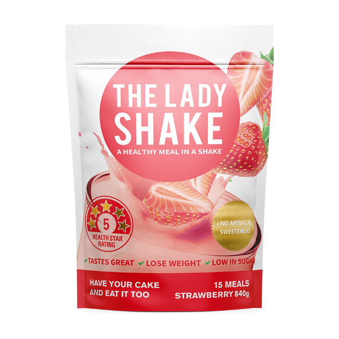 THE LADY SHAKE Strawberry 840g