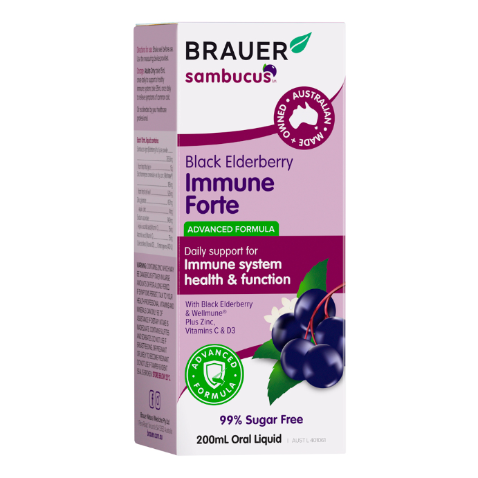 Brauer Sambucus Immune For Adults 200mL