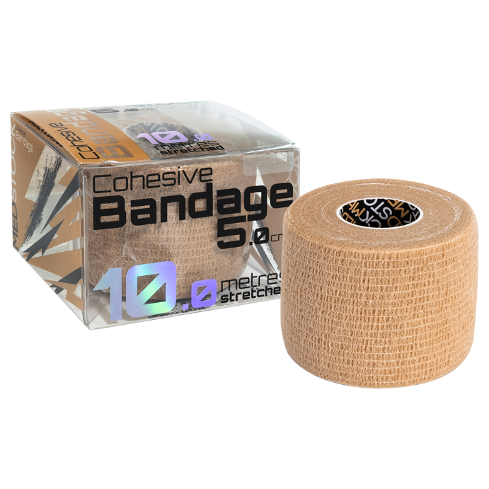 Medstock Cohesive Bandage Beige 5cm x 10m 1 Roll