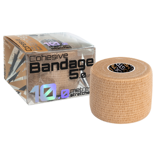 Medstock Cohesive Bandage Beige 5cm x 10m 1 Roll