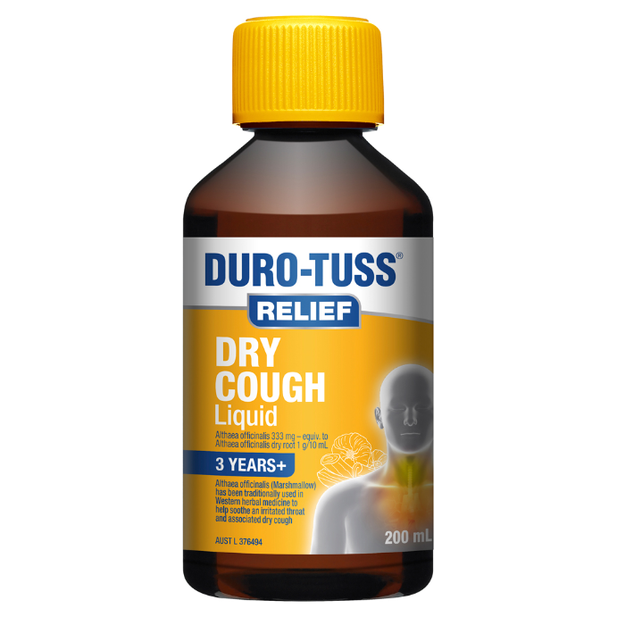 Duro-Tuss Dry Cough Liquid 3+ Years 200mL