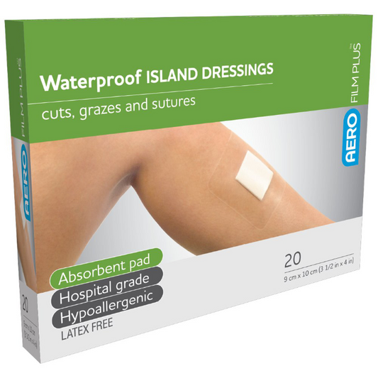 AERO Film Plus Waterproof Island Dressing 9cm x 10cm
