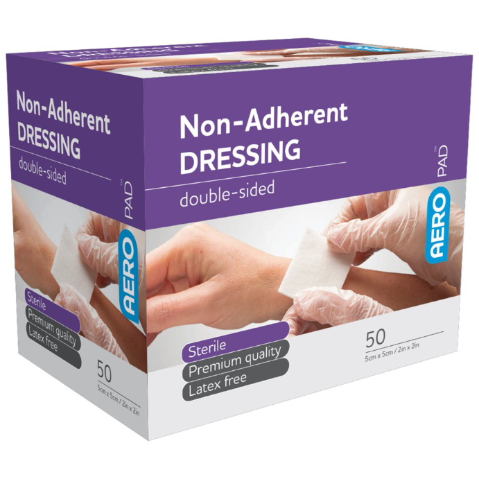 AERO Pad Non-Adhesive Dressing 5cm x 5cm