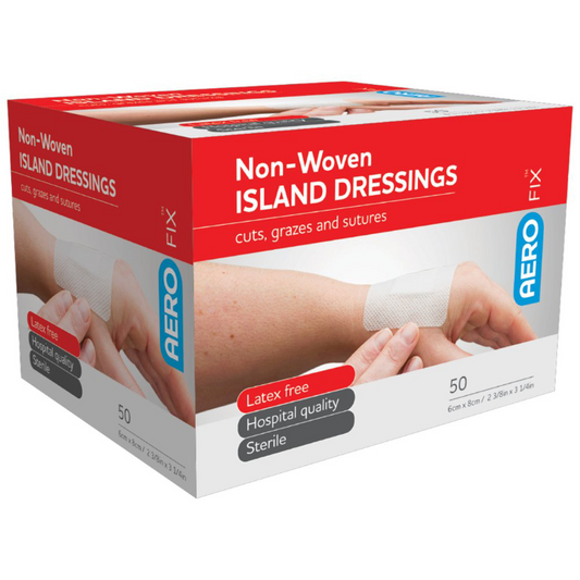AERO Fix Non-Woven Island Dressing 6cm x 8cm