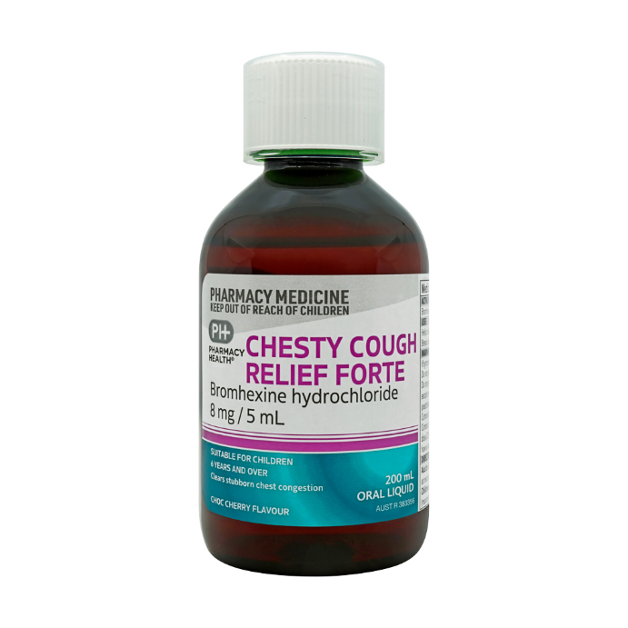 PHARMACY HEALTH Chesty Cough Relief Forte 200mL
