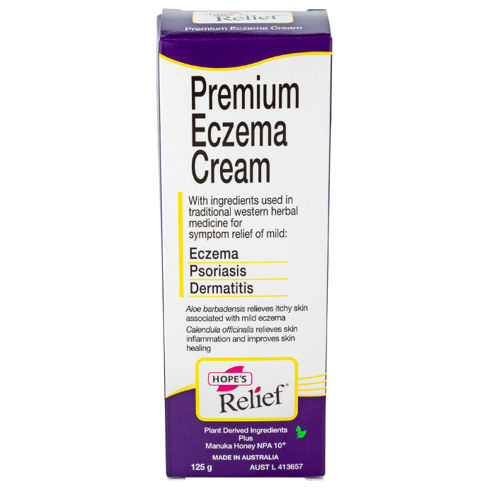 Hope's Relief Premium Eczema Cream 125g