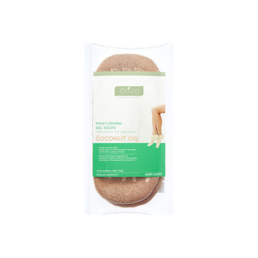ELIVE Moisturising Gel Socks with Coconut Oil 1 Pair