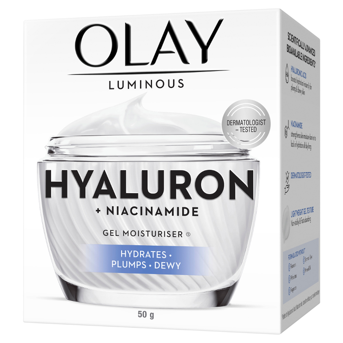 Olay Luminous Hyaluron + Niacinamide Cream Moisturiser 50g