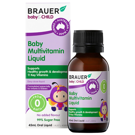 Brauer Baby & Child Baby Multivitamin Liquid 45mL