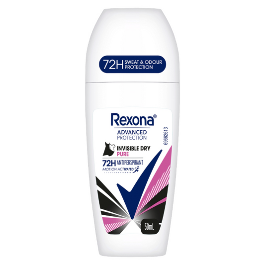 Rexona Advanced Protection 72H Antiperspirant Invisible Pure Dry 50mL