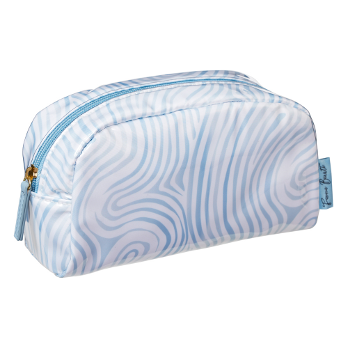 FEMME BEAUTE Small Clutch Blue Abstract 1 Piece