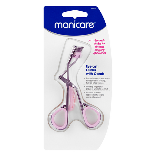 Manicare Eyelash Curler with Comb 1 Pack