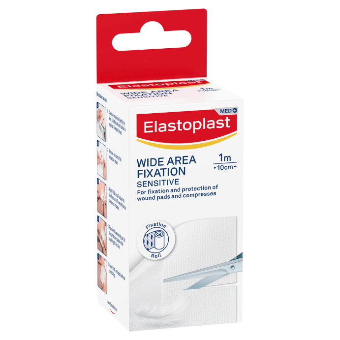 Elastoplast Wide Area Fixation Tape 1m x 10cm 1 Roll