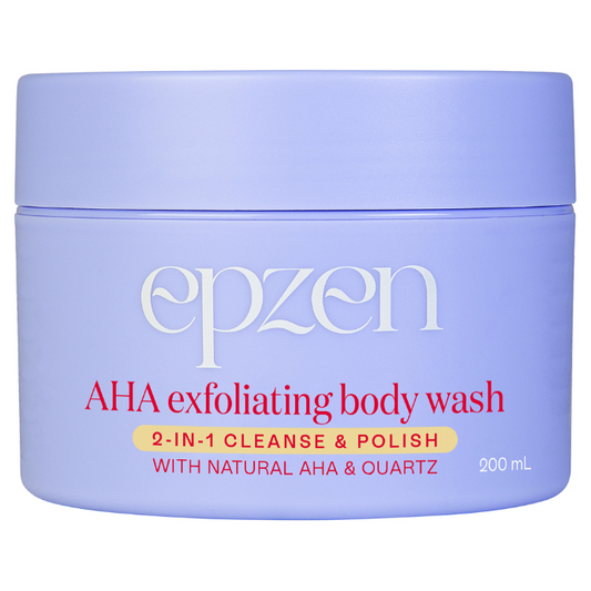 EpZen AHA Exfoliating Body Wash 200mL