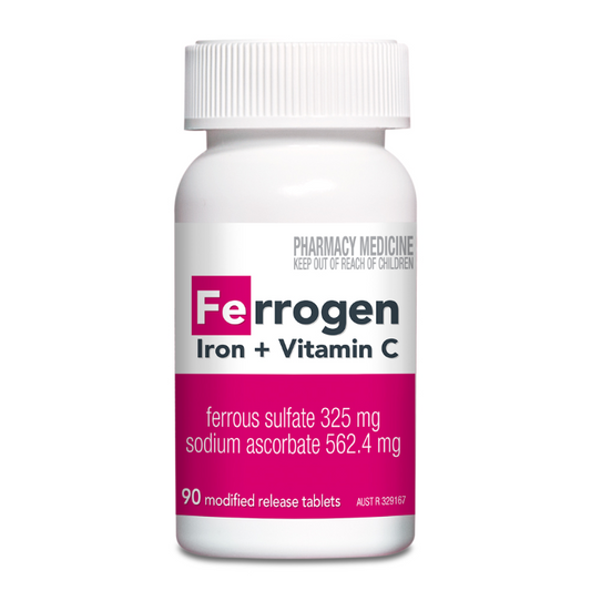 FERROGEN Iron + Vitamin C 90 Tablets