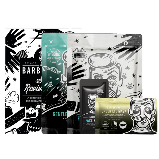 Barber Pro Skin Revival Kit 4 Pack