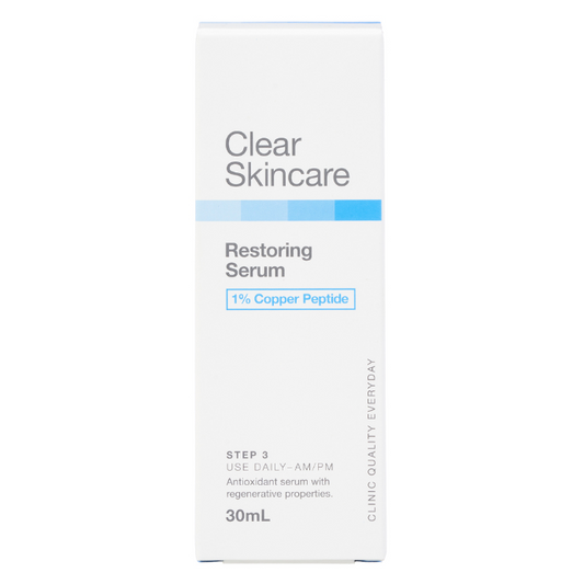 Clear Skincare Restoring Serum with 1% Copper Peptide 30mL