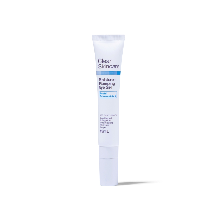 Clear Skincare Moisture+ Plumping Eye Gel with Acetyl Tetrapeptide-5 15mL