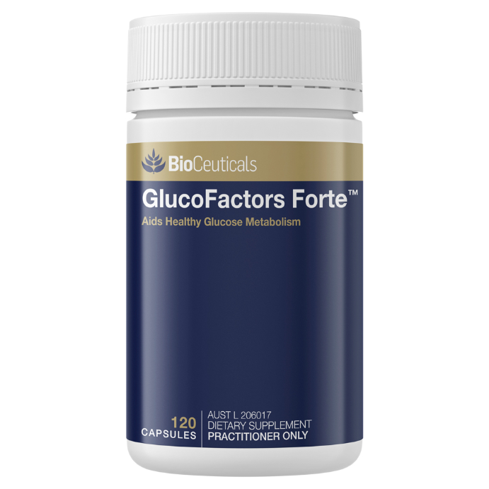 BIOCEUTICALS GlucoFactors Forte 120 Capsules