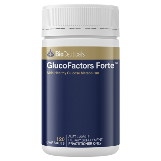 BIOCEUTICALS GlucoFactors Forte 120 Capsules