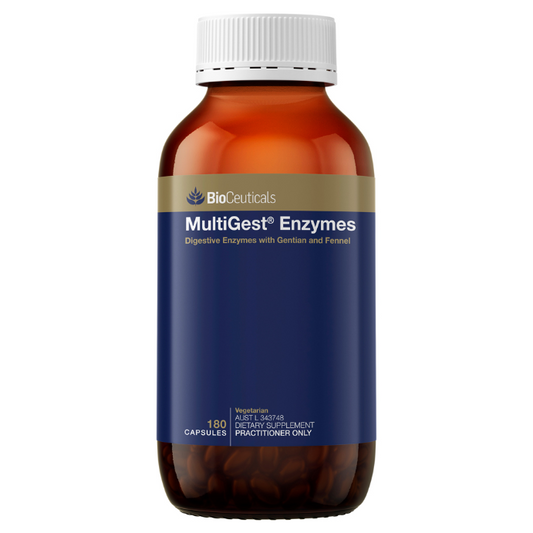 BIOCEUTICALS MultiGest® Enzymes 180 Capsules