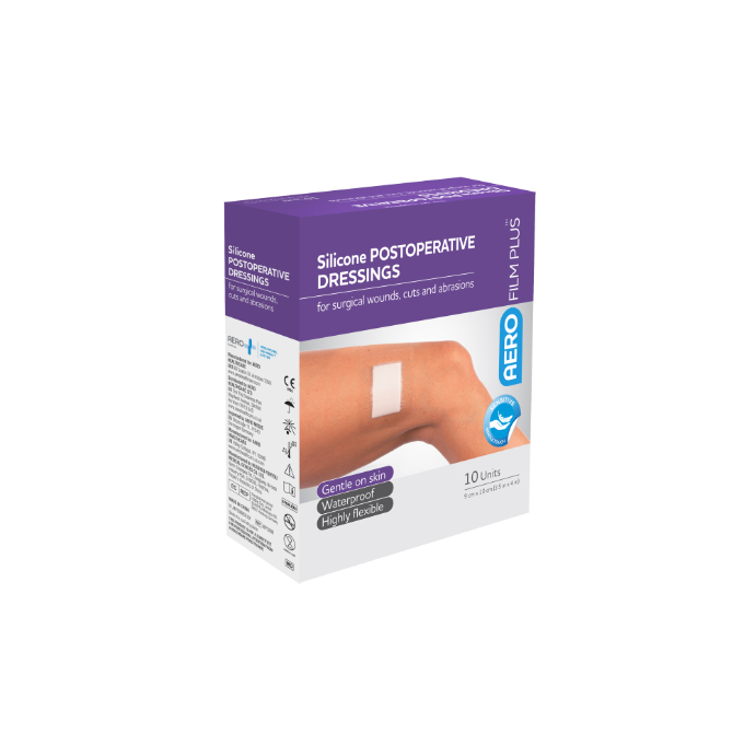 AERO Sensitive Silicone Postoperative Dressing 9cm x 10cm