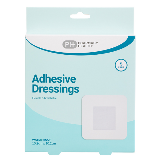 PHARMACY HEALTH Waterproof Dressing 10.2cm x 10.2cm
