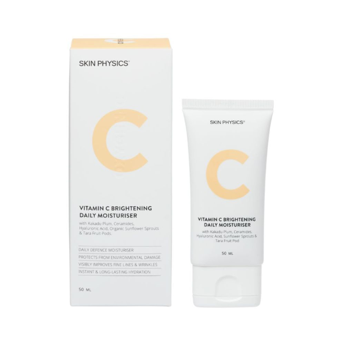 Skin Physics Vitamin C Brightening Daily Moisturiser 50mL