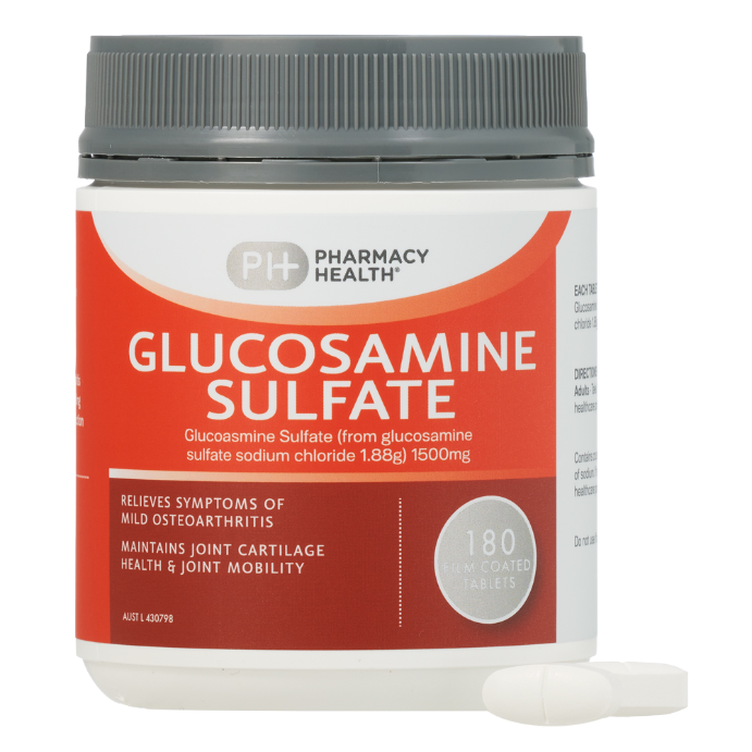 Pharmacy Health Glucosamine Sulfate 180 Tablets