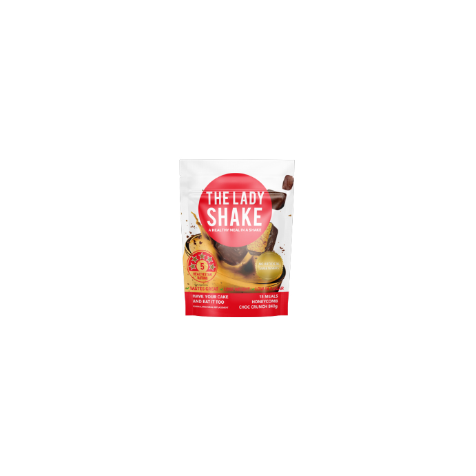THE LADY SHAKE Honeycomb Chocolate Crunch 840g