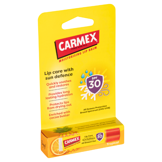 Carmex Tropical Sun Defence SPF 30 4.25g