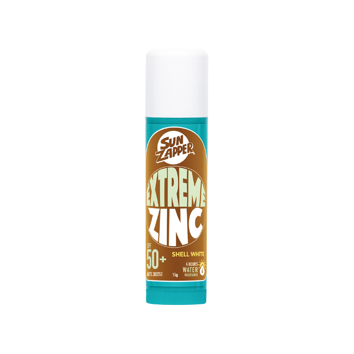 SUN ZAPPER Extreme Zinc Stick Shell White 15g