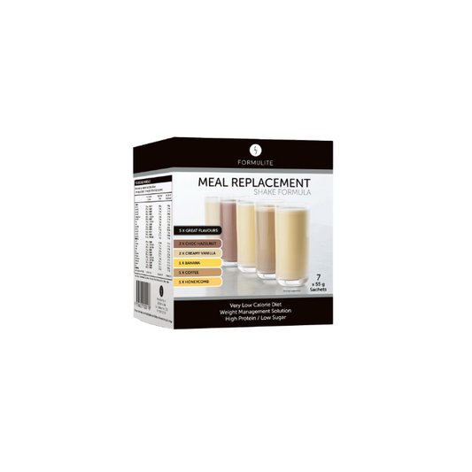 Formulite Meal Replacement Shake Mixed Flavours 55g x 7 Sachets