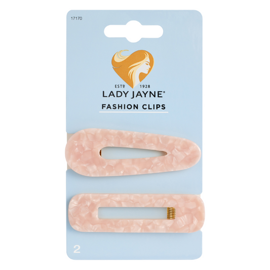 Lady Jayne Fashion Clips Assorted Colours 2 Pack