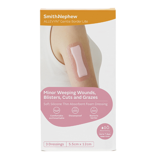 ALLEVYN Gentle Border Lite 5.5cm x 12cm