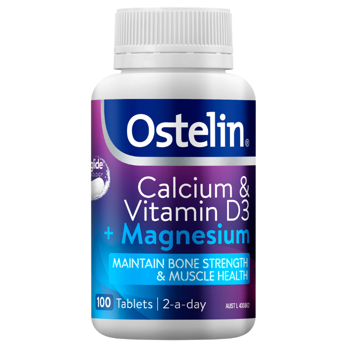 Ostelin Calcium & Vitamin D3 + Magnesium 100 Tablets