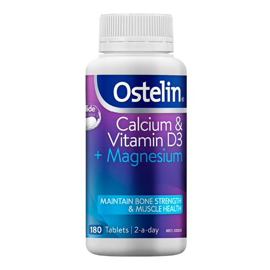 Ostelin Calcium & Vitamin D3 + Magnesium 180 Tablets